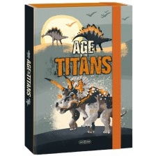 Кутия с ластик Ars Una Age of the Titans - A4