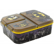 Кутия за храна Batman - с 3 отделения
