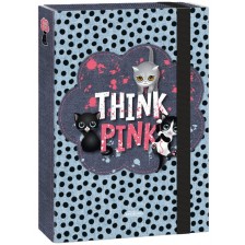 Кутия с ластик Ars Una Think-Pink - A4 -1