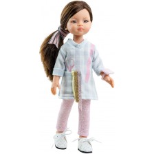 Кукла Paola Reina Amiga Profesiones - Лу. с облекло на фризьор. 32 cm -1