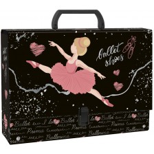 Куфарче с дръжка Derform Ballerina 11 - А4, голямо -1