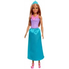 Кукла Mattel Barbie - Принцеса със синя пола -1
