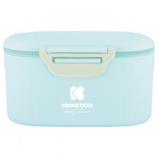 Кутия за съхранение на сухо мляко Kikka Boo - 130 g, с лъжичка, синя