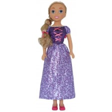 Кукла Bambolina - My lovely doll, с лилава рокля, 80 cm