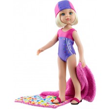 Кукла Paola Reina Amigas - Клаудиа, с бански, 32 cm