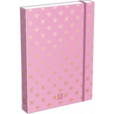 Кутия с ластик Lizzy Card Cornell Pink Bee - A4