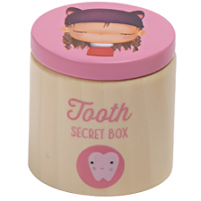 Кутия за зъбки Eurekakids - Розова