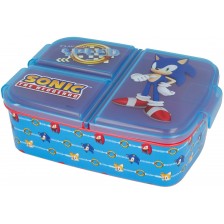 Кутия за храна Sonic - с 3 отделения -1