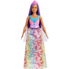 Кукла Barbie Dreamtopia - С лилава коса -1