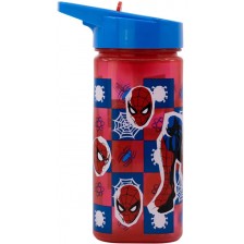 Квадратна бутилка Stor - Spider-Man, 510 ml -1