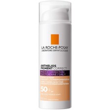 La Roche-Posay Anthelios Тониран слънцезащитен крем Pigment Correct, Light, SPF 50, 50 ml