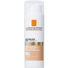 La Roche-Posay Anthelios Тониран слънцезащитен крем Age Correct CC, SPF 50, 50 ml