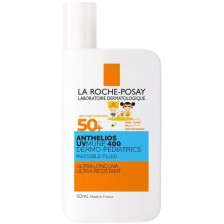 La Roche-Posay Anthelios Невидим флуид за деца UVMune 400, SPF 50+, 50 ml