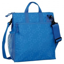Чанта за бебешка количка Lassig - Casual buggy, star, blue -1