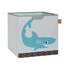 Кутия за играчки Lassig - Shark, ocean -1