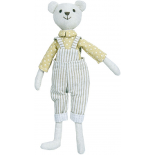Ленена кукла The Puppet Company - Мече момченце, 30 cm