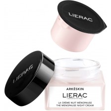 Lierac Arkeskin Пълнител за нощен крем за лице The Menopause, 50 ml