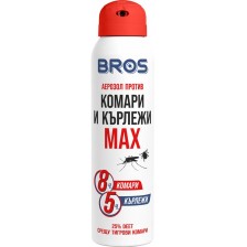 Bros Аерозол против комари Max, 90 ml -1