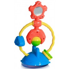 Играчка с вакуумна основа Lorelli Toys - Розова -1