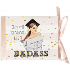 Луксозна картичка за дипломиране - Badass -1