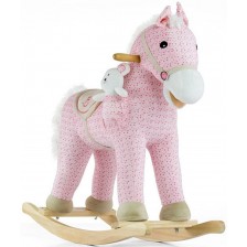 Люлееща се играчка Milly Mally - Pony, розово -1