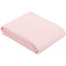 KikkaBoo Лятно одеяло от муселин двупластово 100х100 см Confetti Pink -1