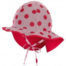 Лятна детска шапка с UV 50+ защита Sterntaler - 53 cm, 2-4 години, червена -1