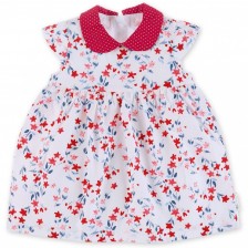 Лятна бебешка памучна рокля Sterntaler - На цветя, 86 cm, 12-18 месеца -1