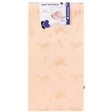 Mattress Kikka Boo - Extra Comfort, 60 x 120 x 12 cm, Bear Pink