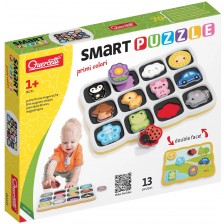 Магнитен детски пъзел Quercetti - Smart, първи цветове