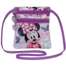 Малка чанта за рамо Karactermania Minnie - Butterflies -1