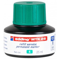Мастило за маркери Edding MTK 25 - Зелен, 25 ml -1