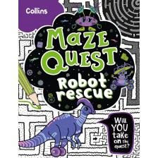 Maze Quest: Robot Rescue -1
