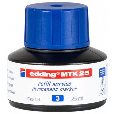 Мастило за маркери Edding MTK 25 - Син, 25 ml -1