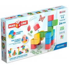 Магнитни кубчета Geomag - Magicube Творения, 24 части -1