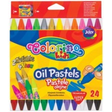 Маслени пастели Colorino Kids - 24 цвята