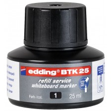 Мастило за маркери Edding BTK 25 - Черен, 25 ml -1