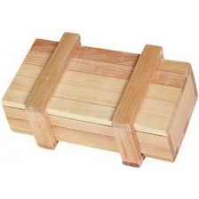 Магическа дървена кутия с тайно отваряне Goki 