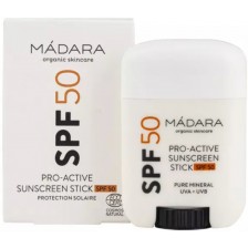 Madara Слънцезащитен стик Pro-Active, SPF 50, 18 g