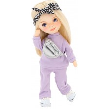 Мека кукла Orange Toys Sweet Sisters - Мия с лилав анцуг, 32 cm
