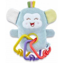 Мека играчка BabyJem - Mini Monkey, Green -1