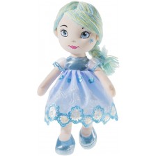 Мека кукла Heunec Bambola - Бела Азури, 35 cm