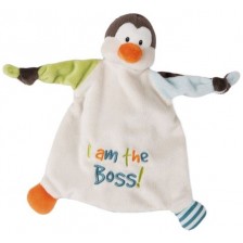 Мека кърпичка за гушкане NICI - Пингвин, 25 х 25 cm