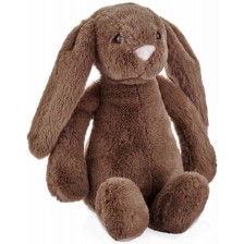 Мека играчка BabyJem - Bunny, Dark Brown, 35 cm 