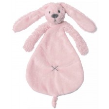 Мека играчка Happy Horse - Зайчето Richie, розово, 25 cm