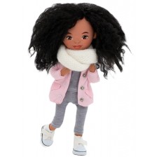Мека кукла Orange Toys Sweet Sisters - Тина с розово яке, 32 cm