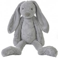 Мека играчка Happy Horse - Зайчето Richie, светлосиво, 58 cm