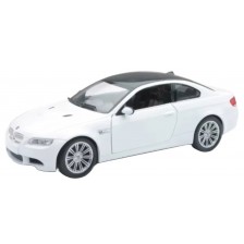 Метална количка Newray - BMW 3 Coupe, бяла, 1:24