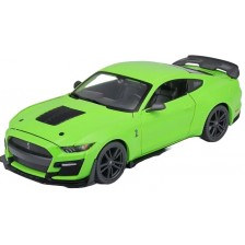 Метална кола Maisto Special Edition - Ford Mustang Shelby GT500 2020, зелена, 1:24 -1