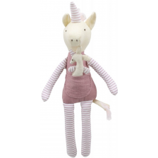 Мека кукла The Puppet Company - Еднорог с бебе, 30 cm -1
